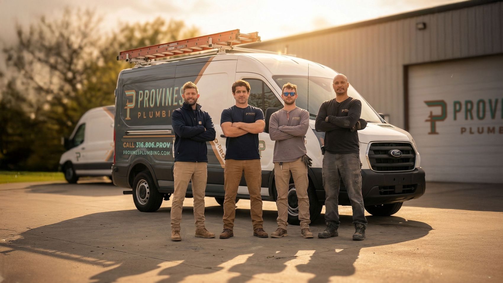 The Provines Plumbing crew in Wichita
